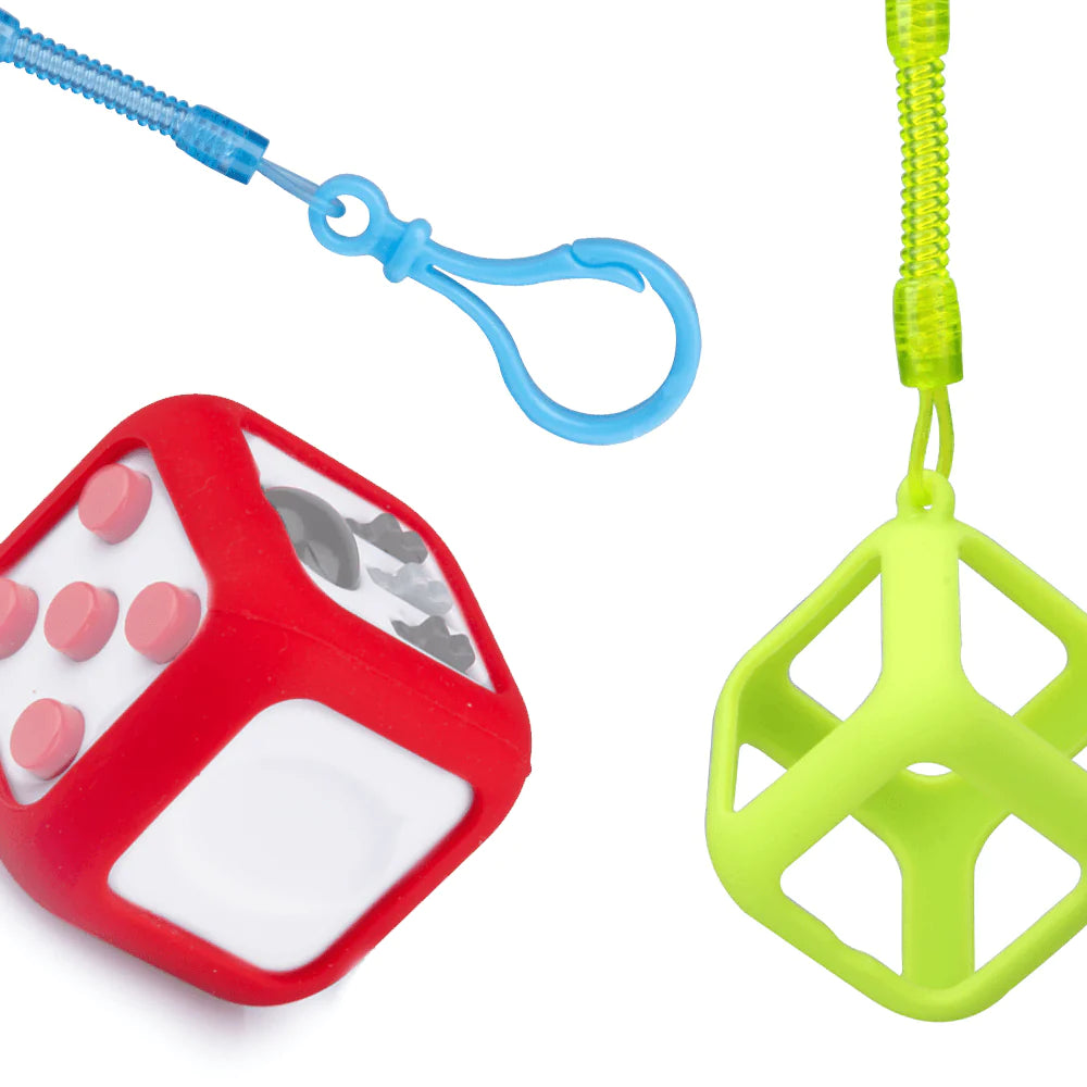 Sleutelhanger voor de Fidget Cube