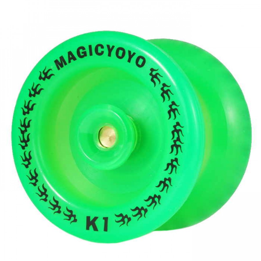 Magicyoyo K1 groen glow in the dark vooraanzicht