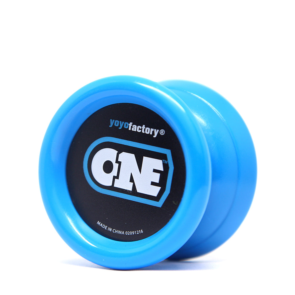 Beginner jojo van het merk Yoyofactory in de kleur blauw