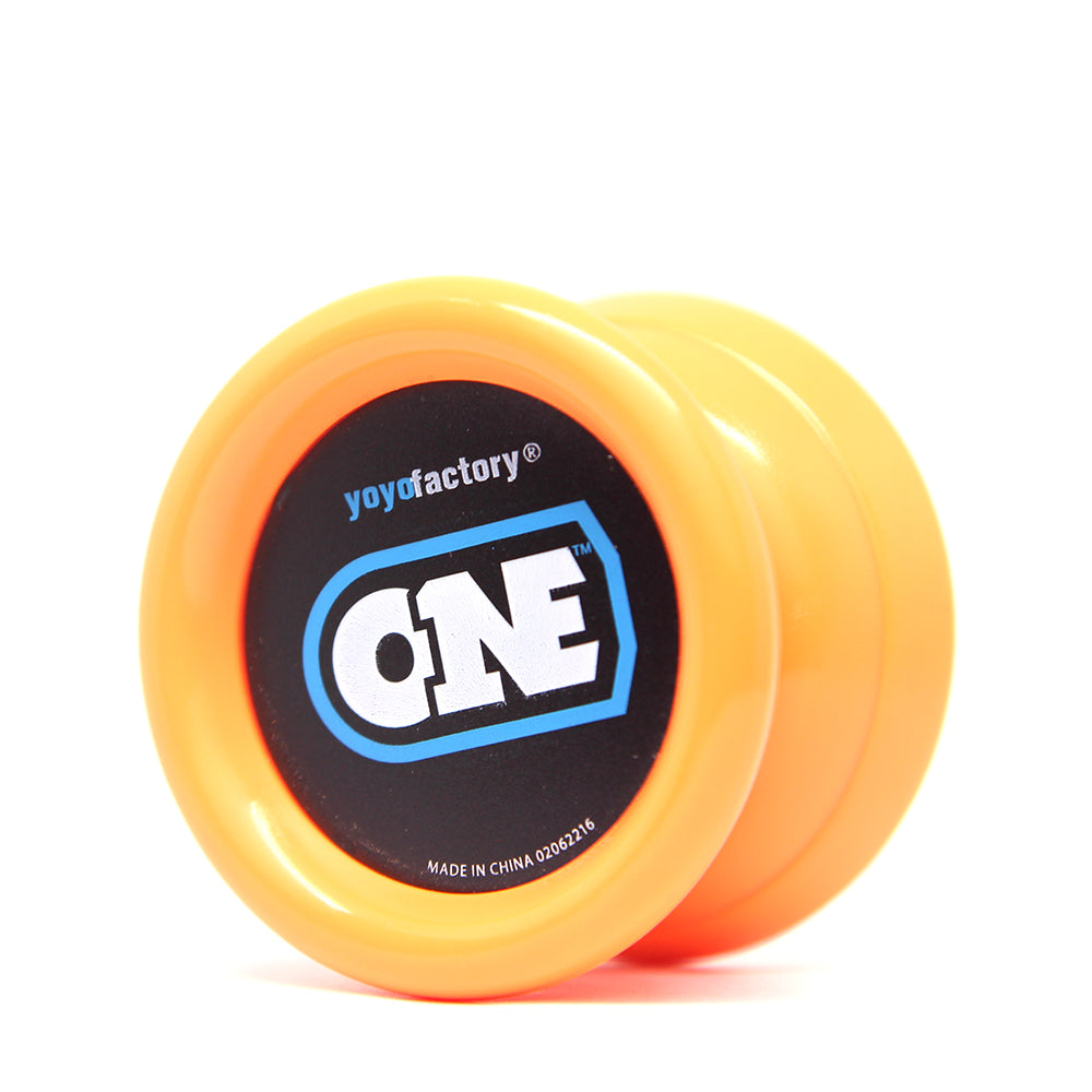Beginner jojo van het merk Yoyofactory in de kleur oranje